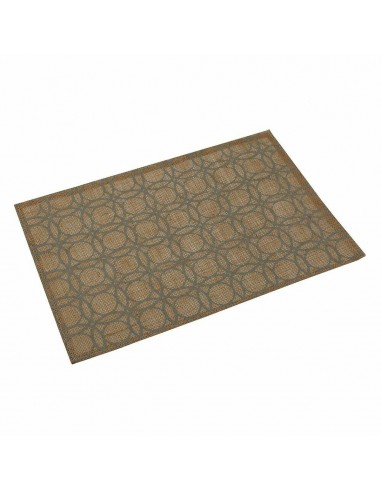 Table Mat Versa Grey Circles Rattan...