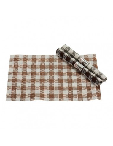 Placemat Geruit Rechthoekig (45 x 1 x...