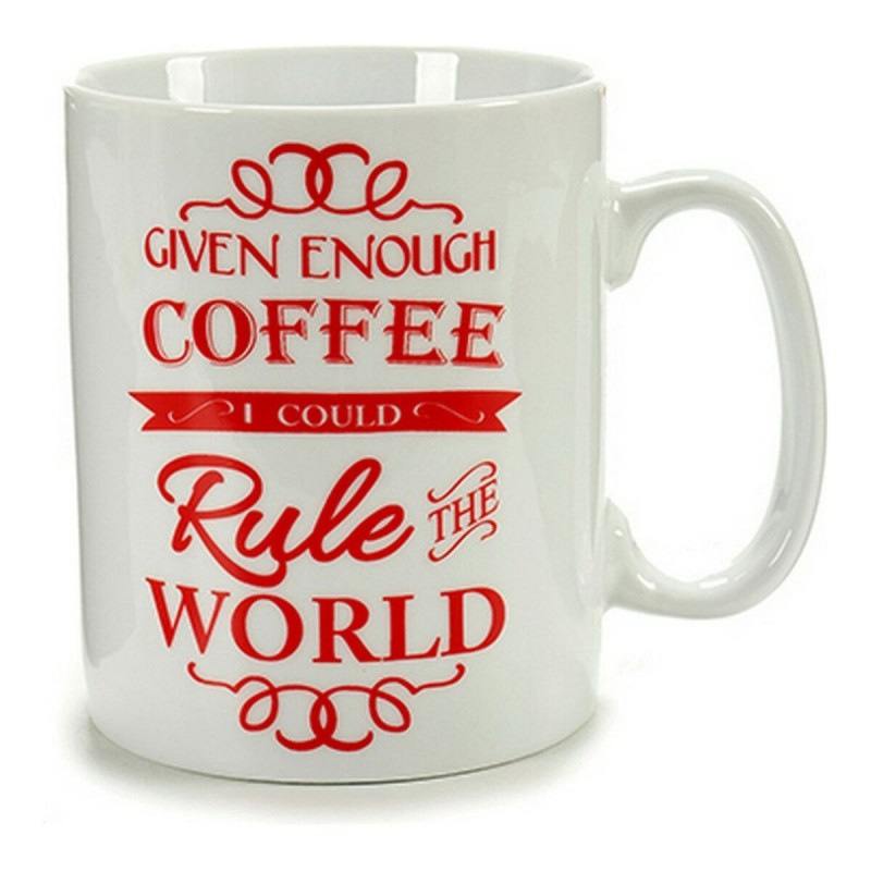 Mug Red Porcelain (500 ml)