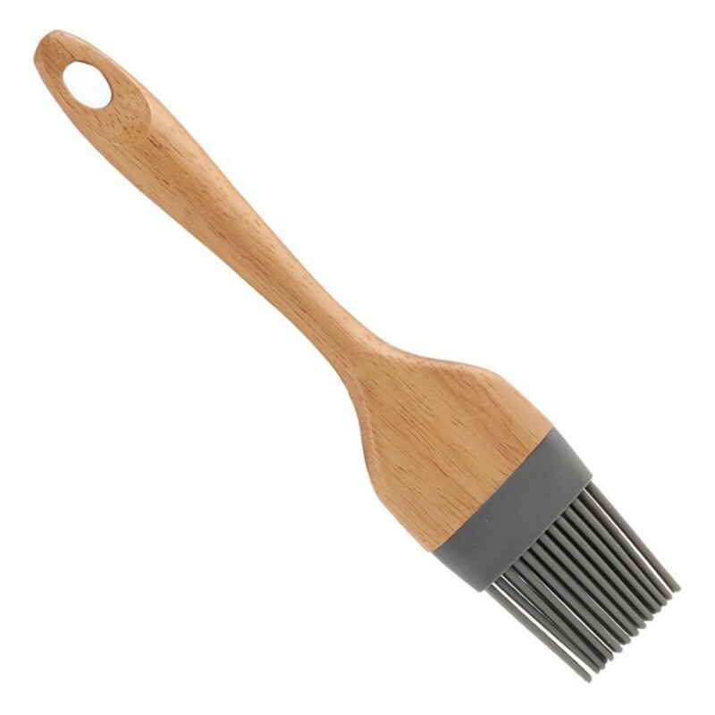 Brosse de cuisine Gris Silicone Bois...