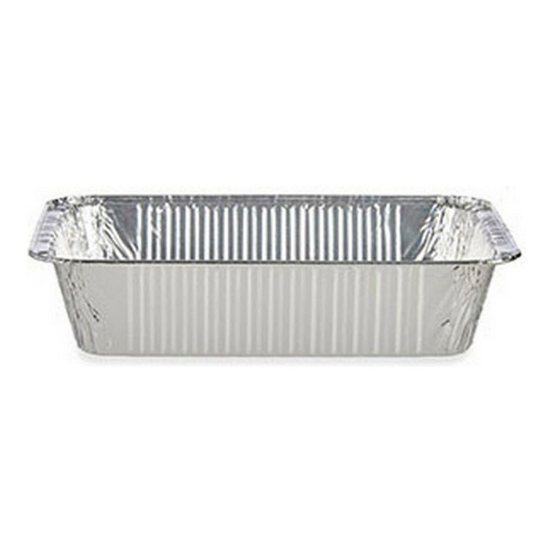 Set of trays Aluminium Rectangular (4...