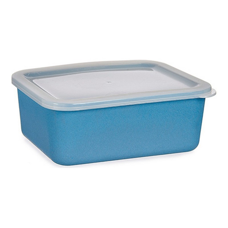 Lunchbox Bambus Dunkelblau (14,5 x 7...