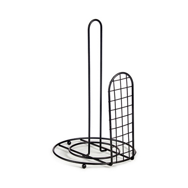 Kitchen Paper holder Matt Black Steel...