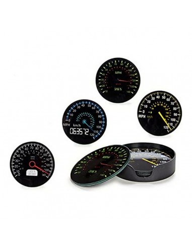 Dessous de verres Speedometer (4 Pièces)