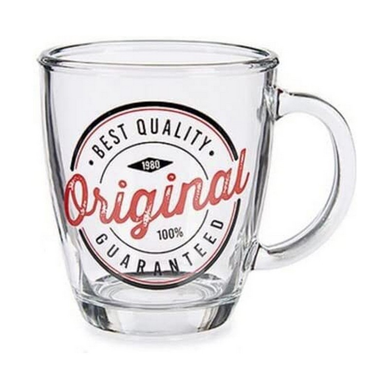 Taza Mug Original Transparente Vidrio...