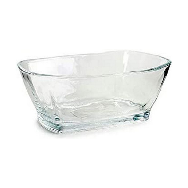 Bowl Oval Transparent Glass (340 ml)