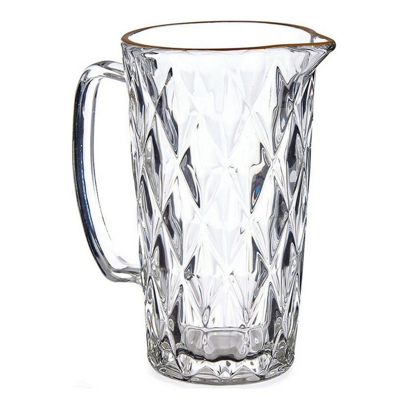 Pichet Diamant Doré Verre 1L (17,8 x...