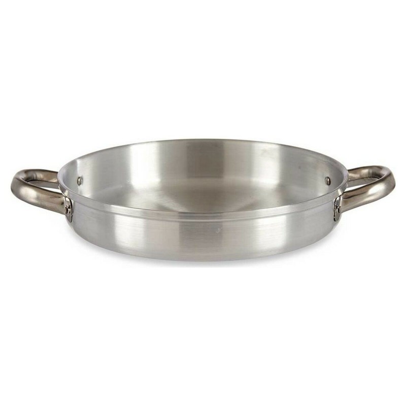 Deep Pan with Handles Silver...