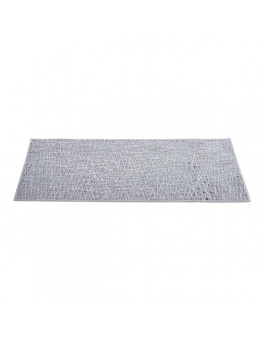 Table Mat Silver Plastic (30 x 45 cm)