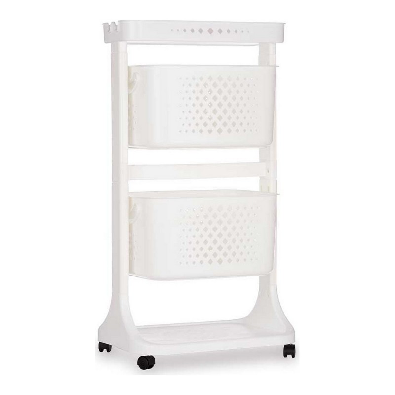 Vegetable trolley White polypropylene...