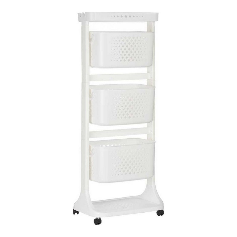 Vegetable trolley White polypropylene...