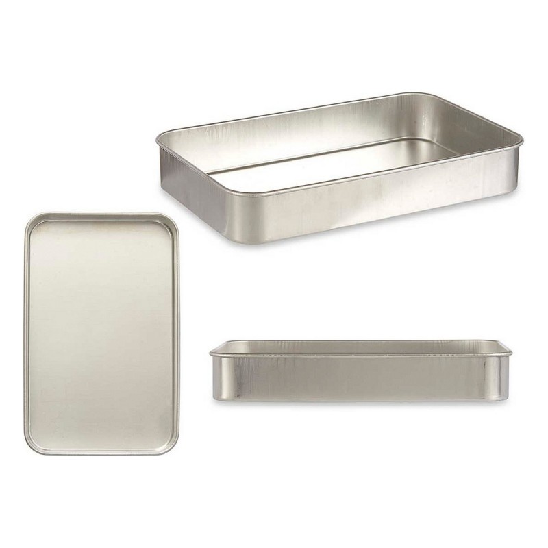 Rustidera Plateado Aluminio (26 x 6,5...