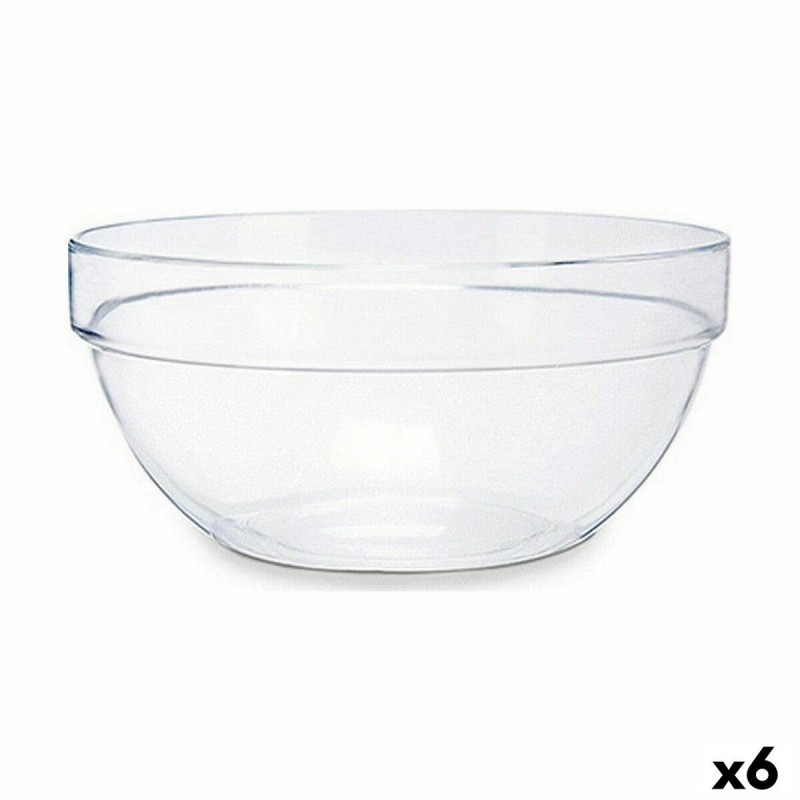 Bol Transparent verre (250 ml) (6...