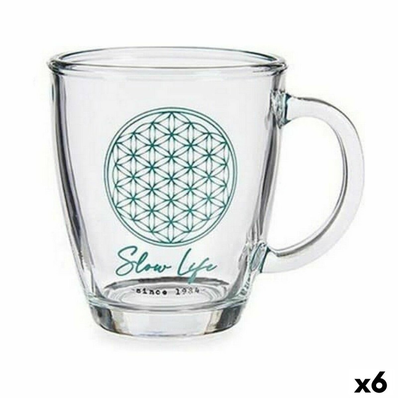 Tasse mug Slow Life Transparent verre...