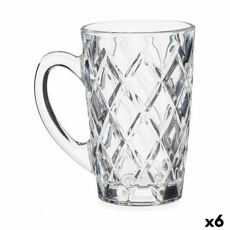 Tazza Trasparente Vetro 6 Unità (170 ml)