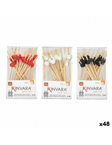 Bamboo toothpicks Set (12 x 0,5 x 1...