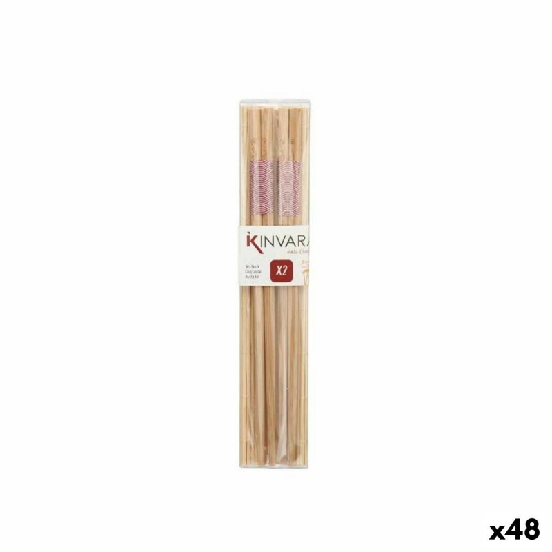 Set de sushi Marron Bambou (48 Unités)