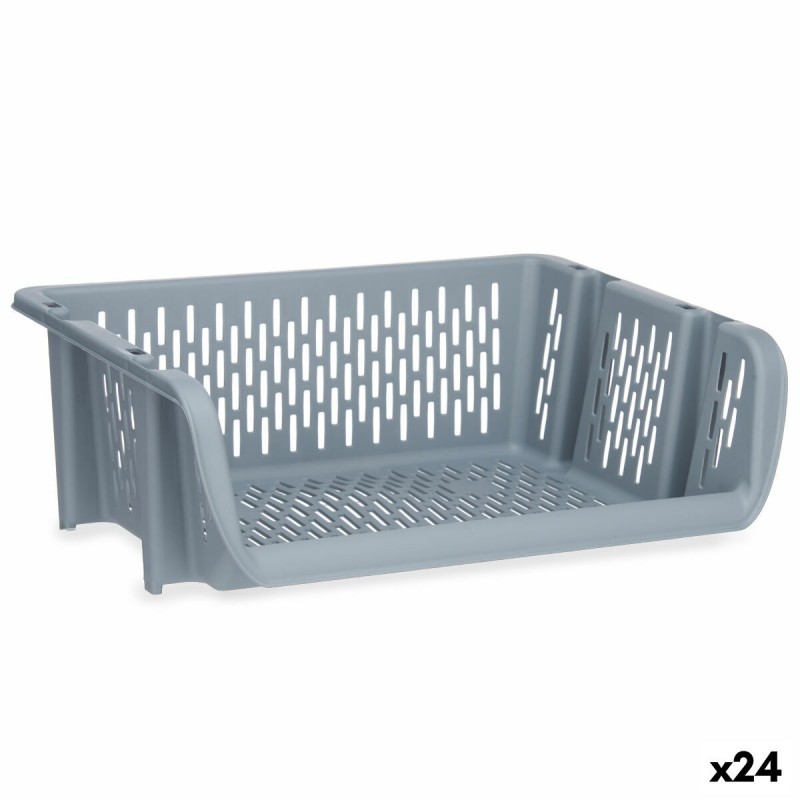 Vegetable basket Grey polypropylene...