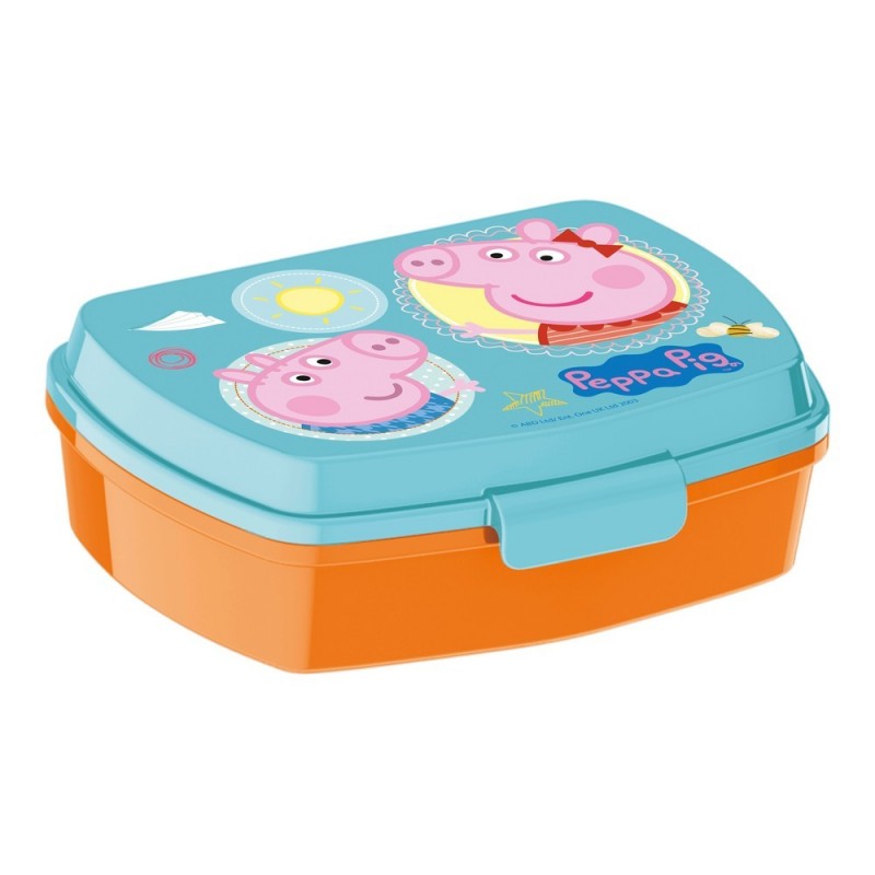 Sandwich Box Peppa Pig Having fun...