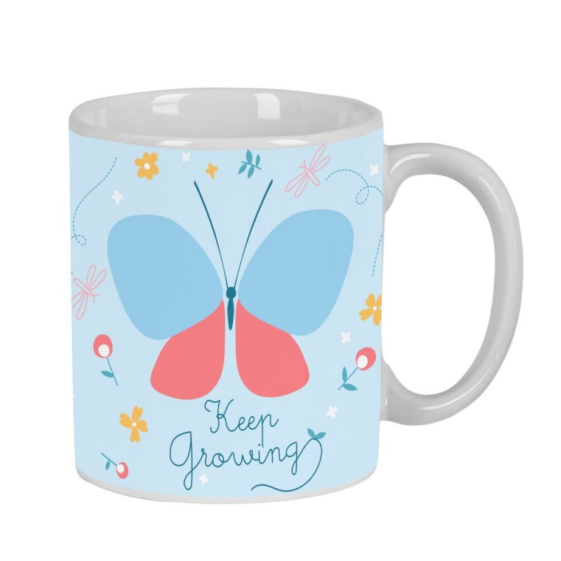 Tazza Mug BlackFit8 Mariposa Ceramica...