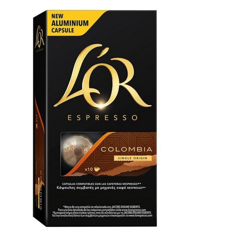 Koffiecapsules L'Or Colombia (10 uds)