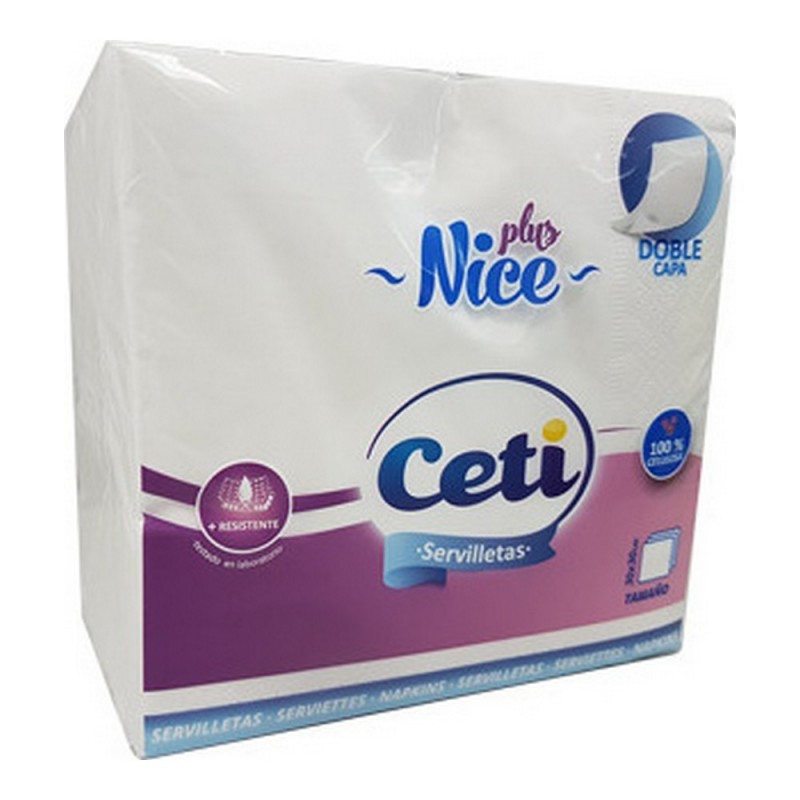 Paper napkin Ceti White (30 x 30 cm)