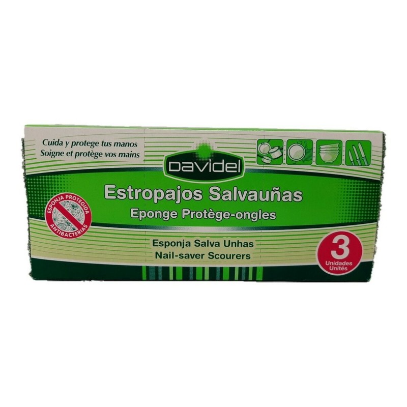 Estropajo Davidel (3 uds)