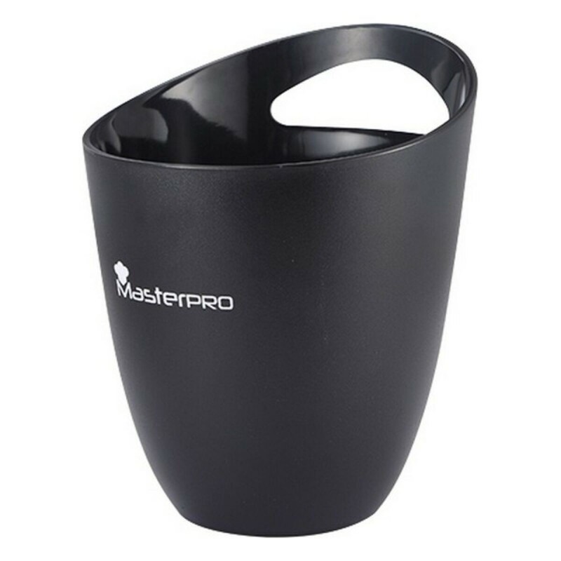 Ice Bucket Masterpro Black Plastic...