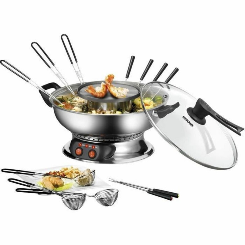 Set Fonduta Acciaio Inox Unold Unity