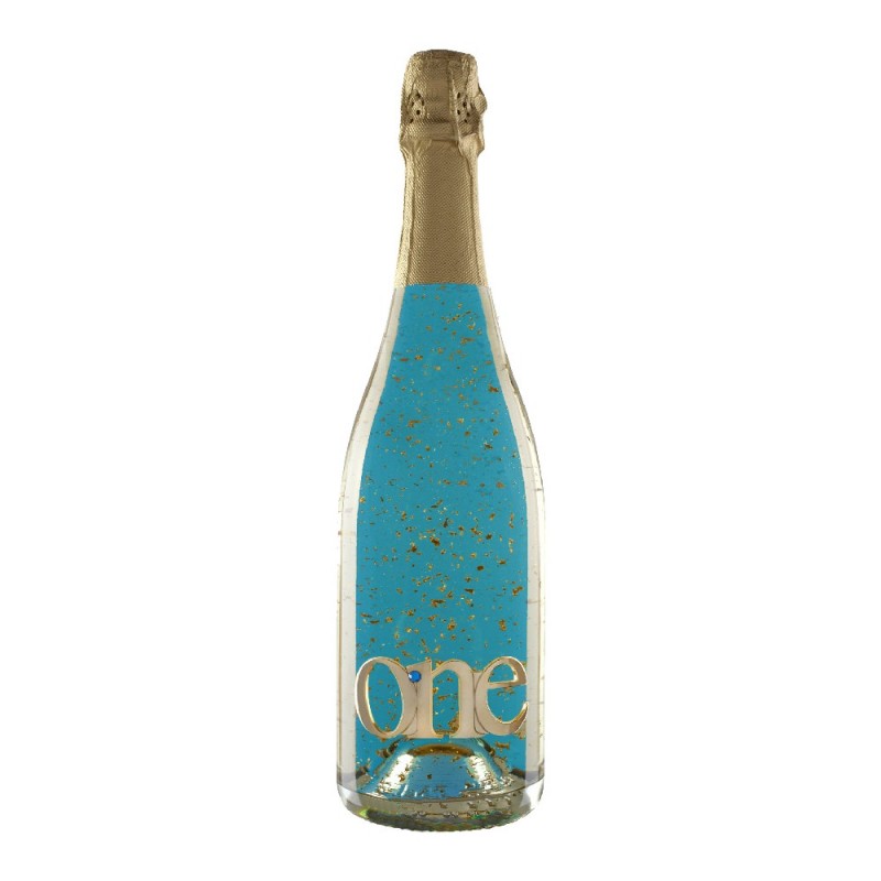 Mousserende wijn ONE Gold Blue 75 cl