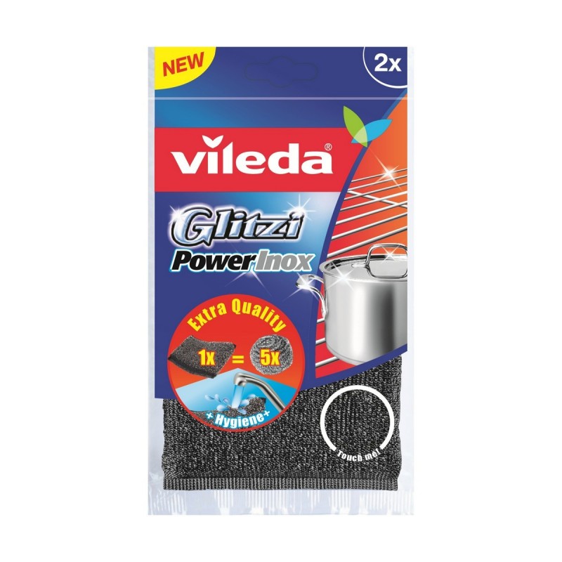 Estropajo Vileda Glitzi Inox Power...