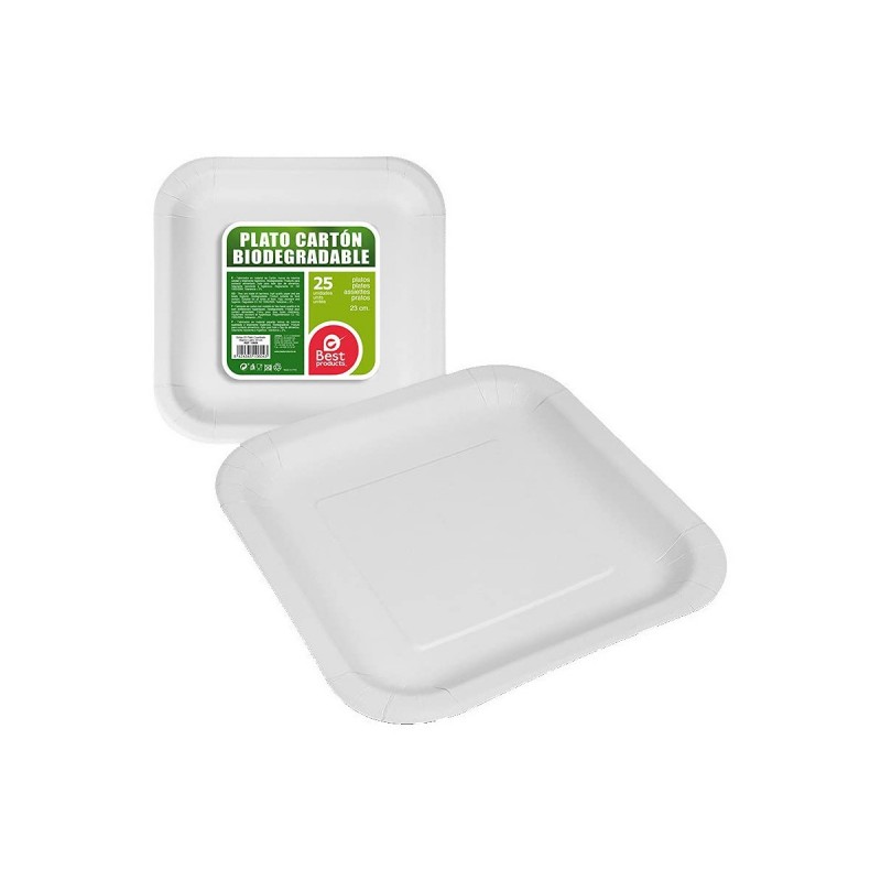 Set di piatti Best Products Green 23...