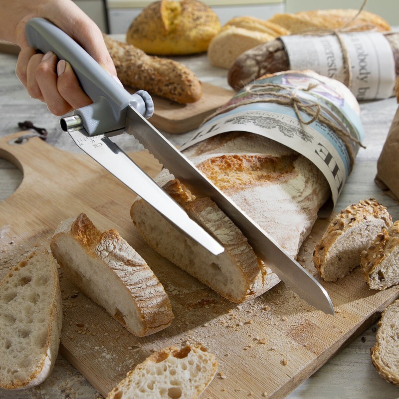 Cuchillo de Pan con Guía de Corte...