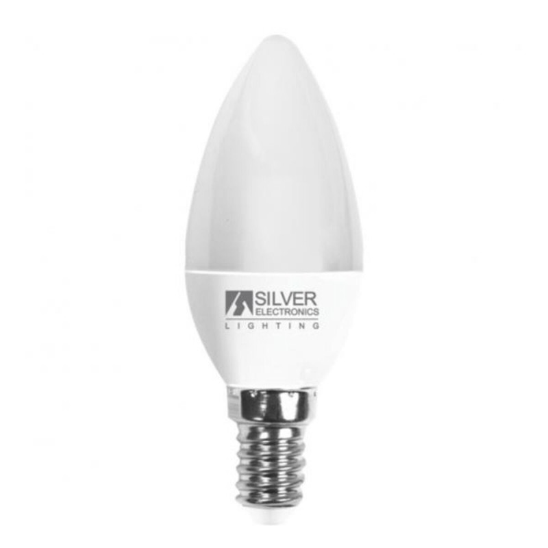 Candle LED Light Bulb Silver...