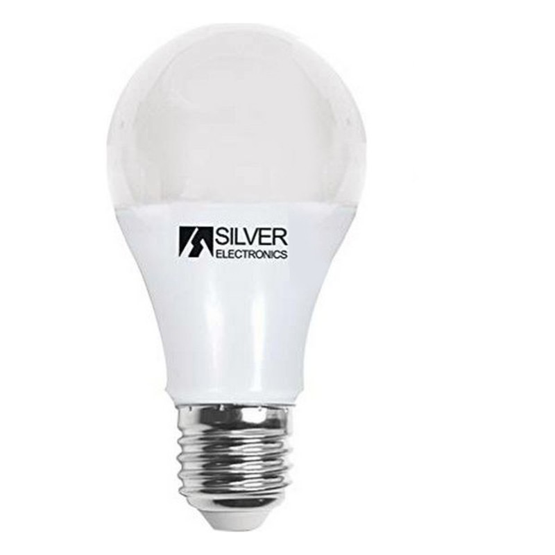 Spherical LED Light Bulb Silver...