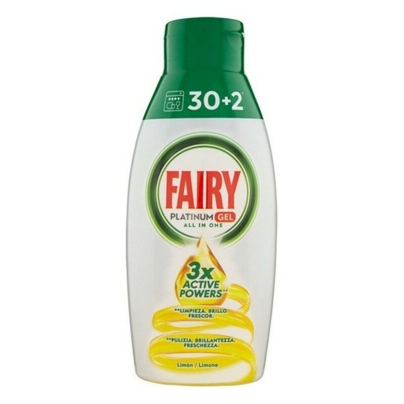 Gel Lavavajillas Platinum Fairy (650 ml)