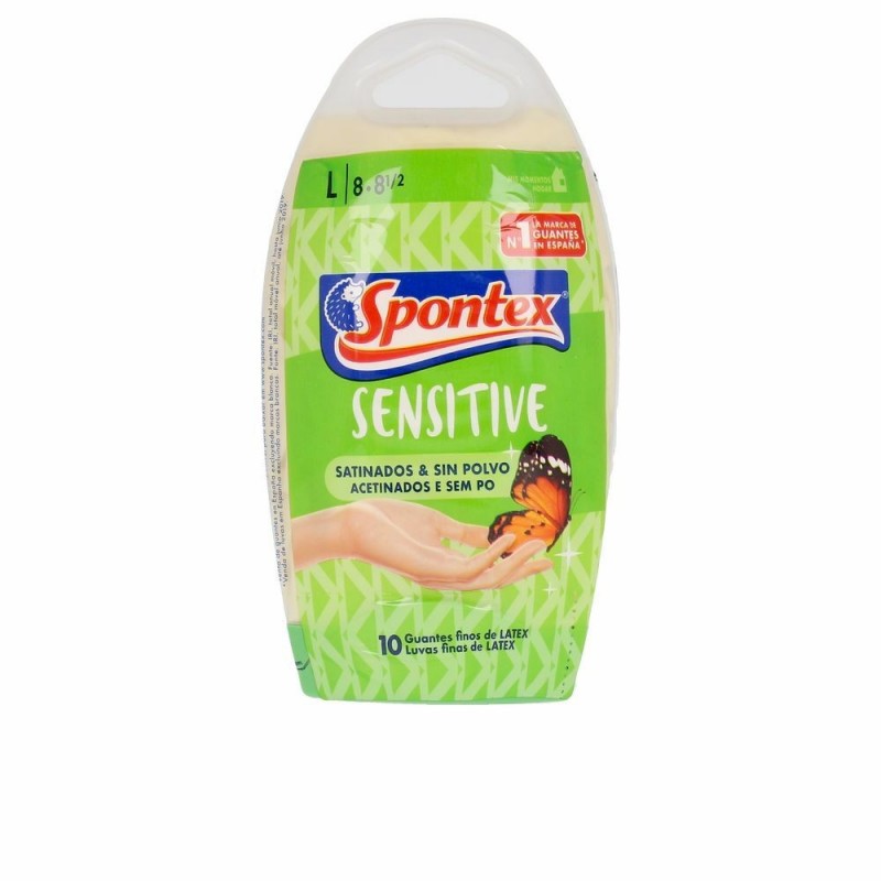 Handschoenen Spontex Latex Sensitive...