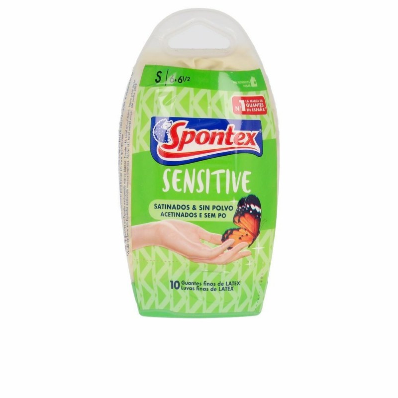 Handschoenen Spontex Latex Sensitive...