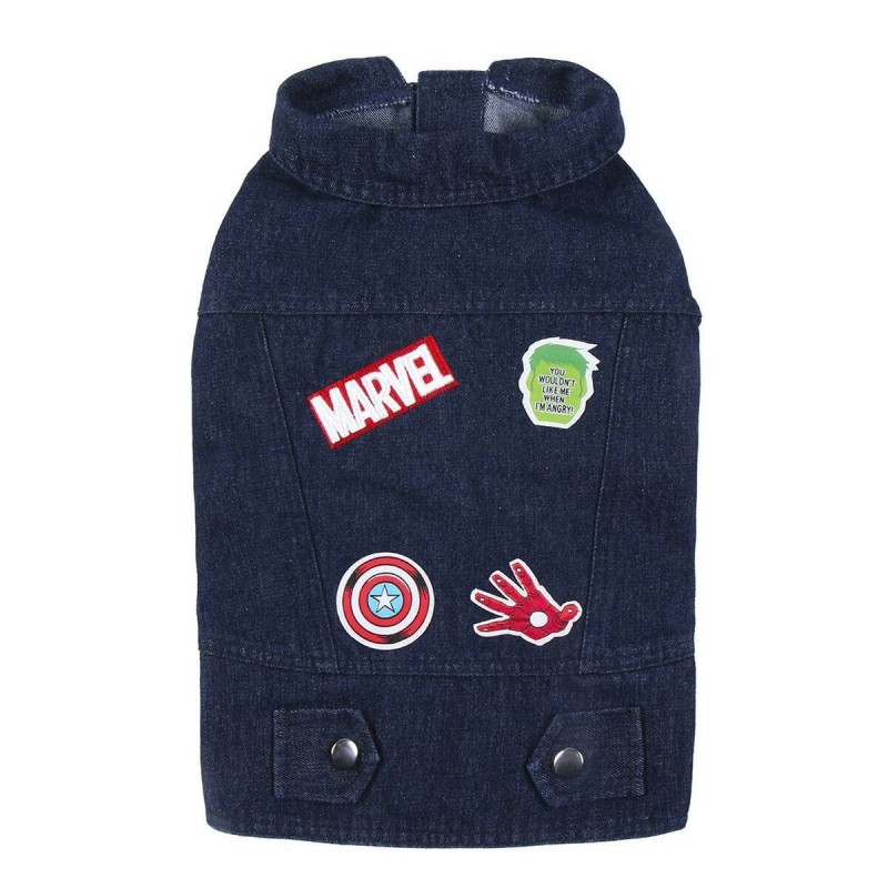 Dog Jacket Marvel Blauw M