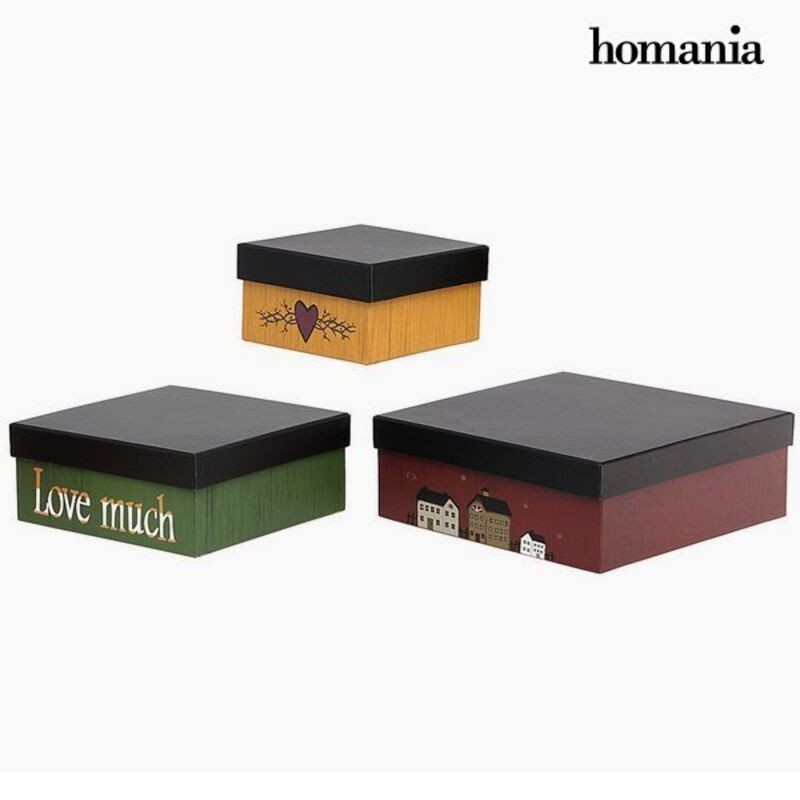 Decorative box Homania 2649 (3 pcs)...