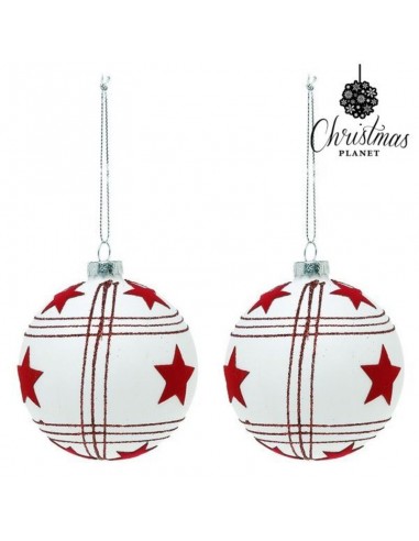 Christmas Baubles 8 cm (2 uds)