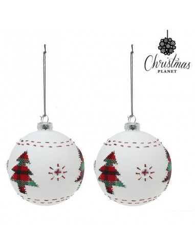 Christmas Baubles 8 cm (2 uds)...