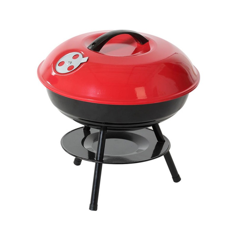 Barbecue Portable Red/Black 35,5 x 37 cm