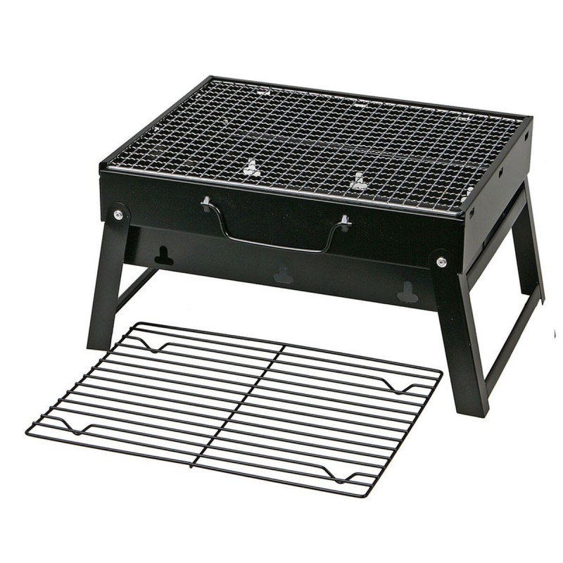 Barbecue Portatile 35 x 27 x 20 cm Nero