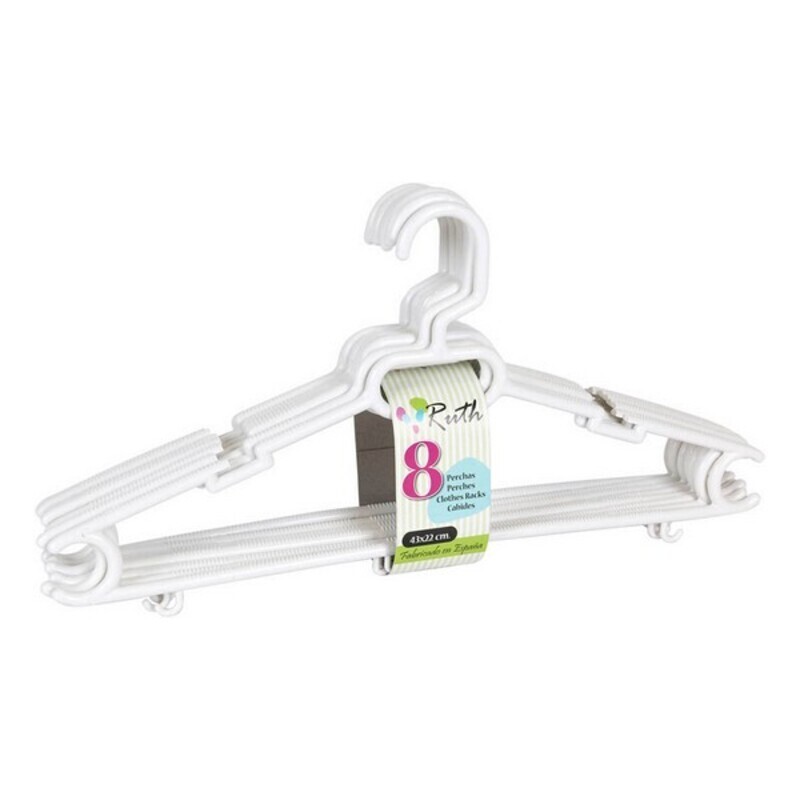 Hangers Ruth White (8 uds)