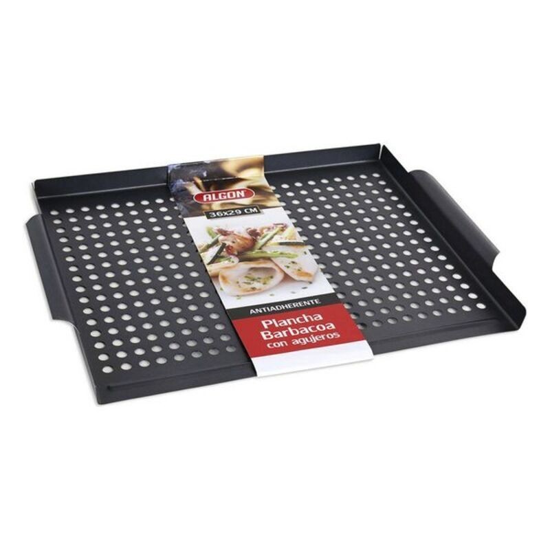 Griddle with  Holes for the Barbecue...