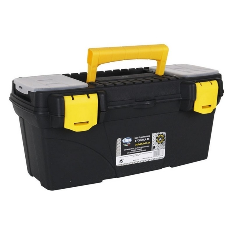 Toolbox Bricotech Yellow/Black (39 x...