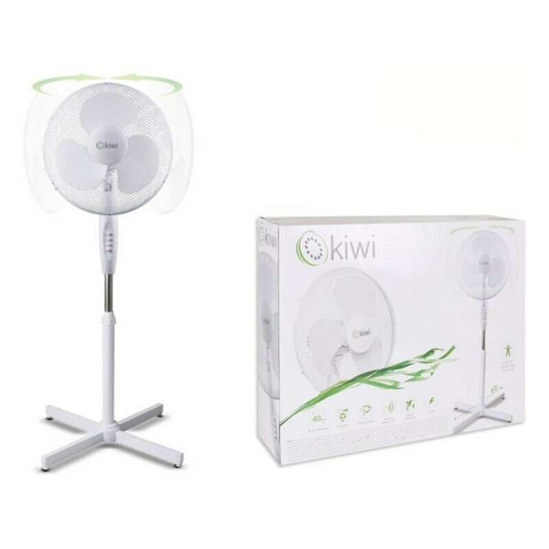 Freistehender Ventilator Kiwi Weiß 45...