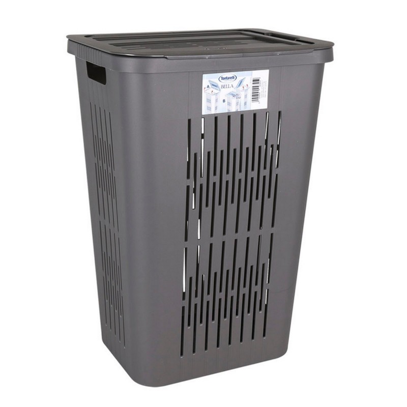 Laundry basket Bella Graphite 60 L...