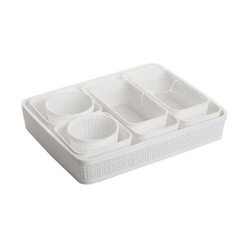 Basket set Dem Plastic 9 Pieces (34 x...